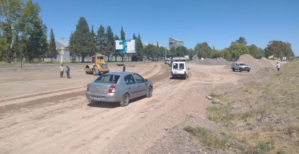 ¡Precaución al circular! Hay cortes por obras en Ruta Chica