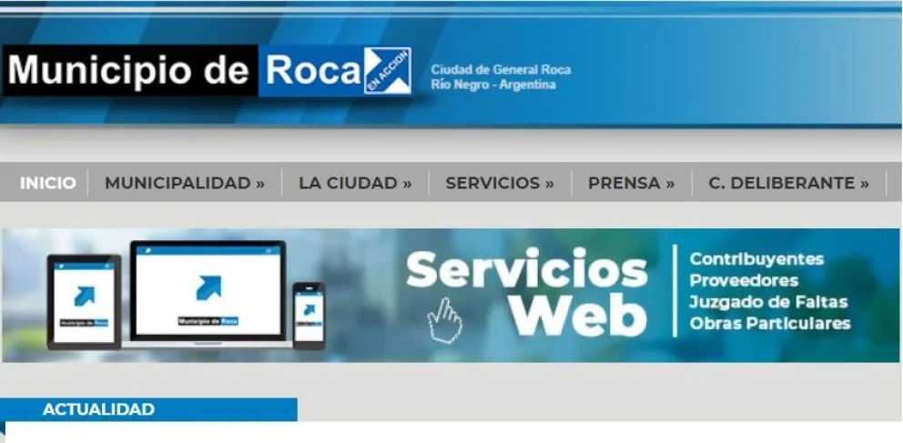 Desde hoy ya podes pagar tus tasas municipales a través de la web