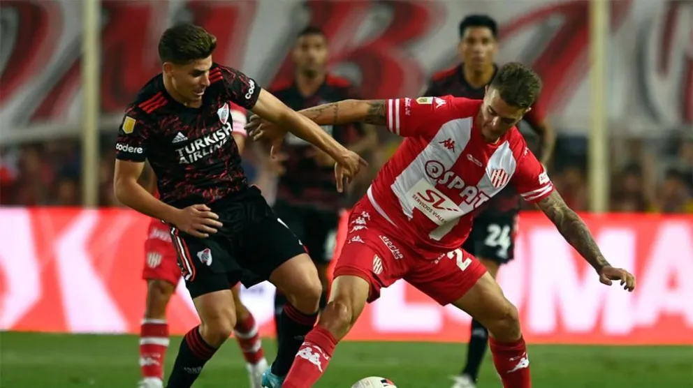 River no pudo con Unión en el inicio de la Copa de la Liga