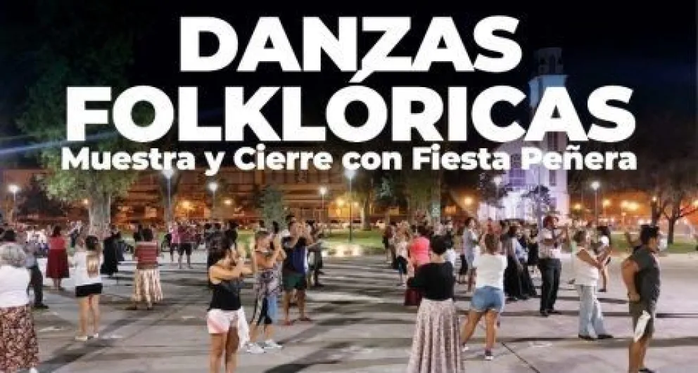 Se viene una Peña al aire libre de la mano del Folklore Municipal