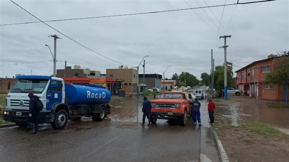 Continúan los trabajos luego del temporal y de prevención de cara a la lluvia del miércoles