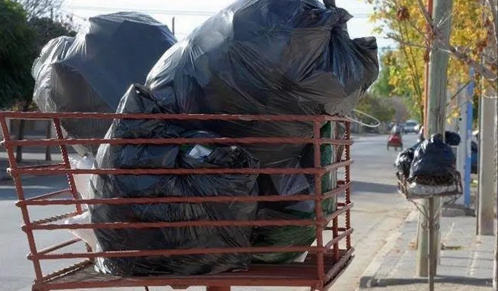 Por precaución, no se deben sacar los residuos domiciliarios hoy