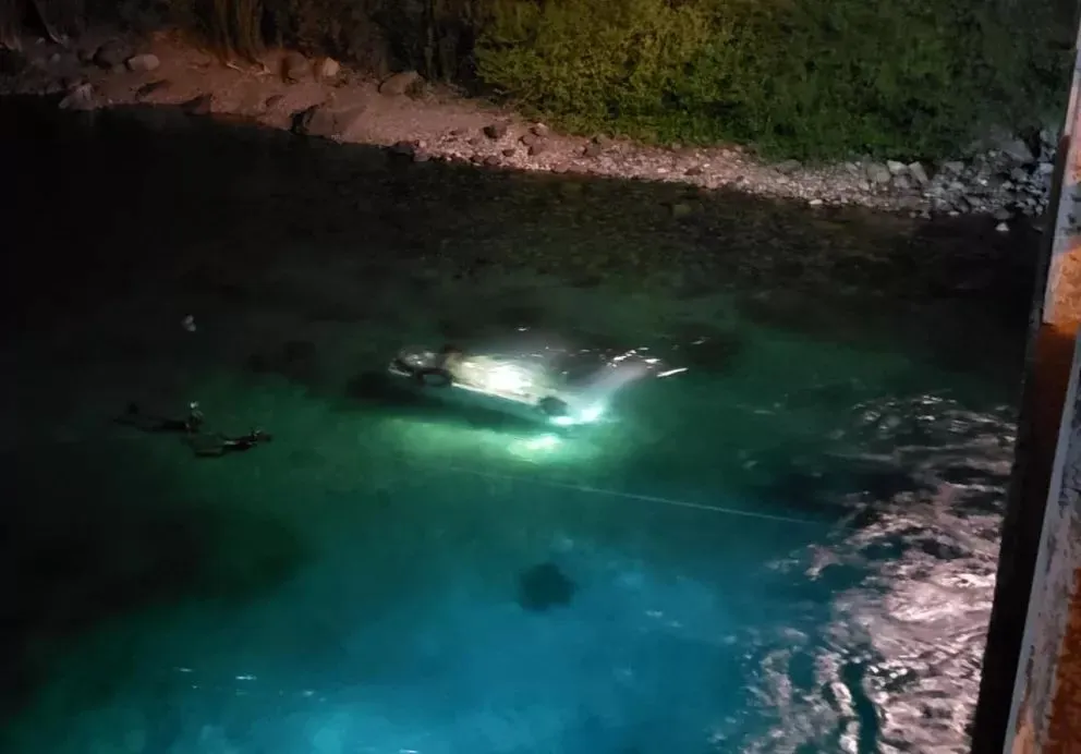 Cómo fue el accidente en el que murió un hombre en el río Limay