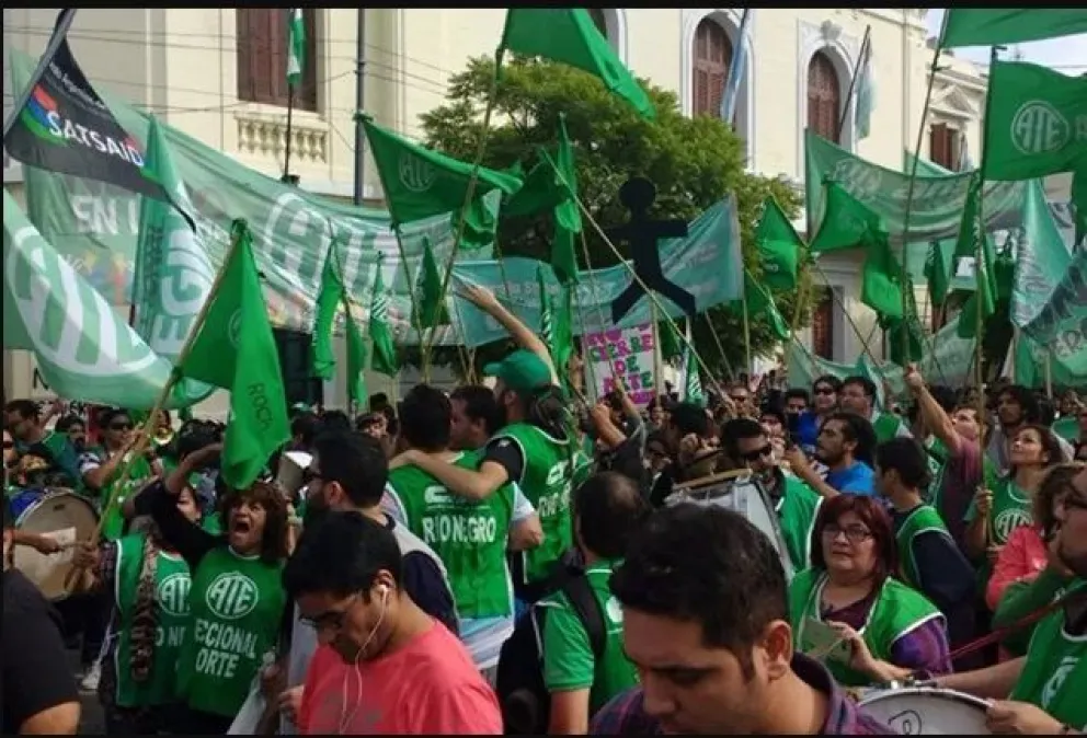 ATE llamó a "vaciar la administración pública" la próxima semana
