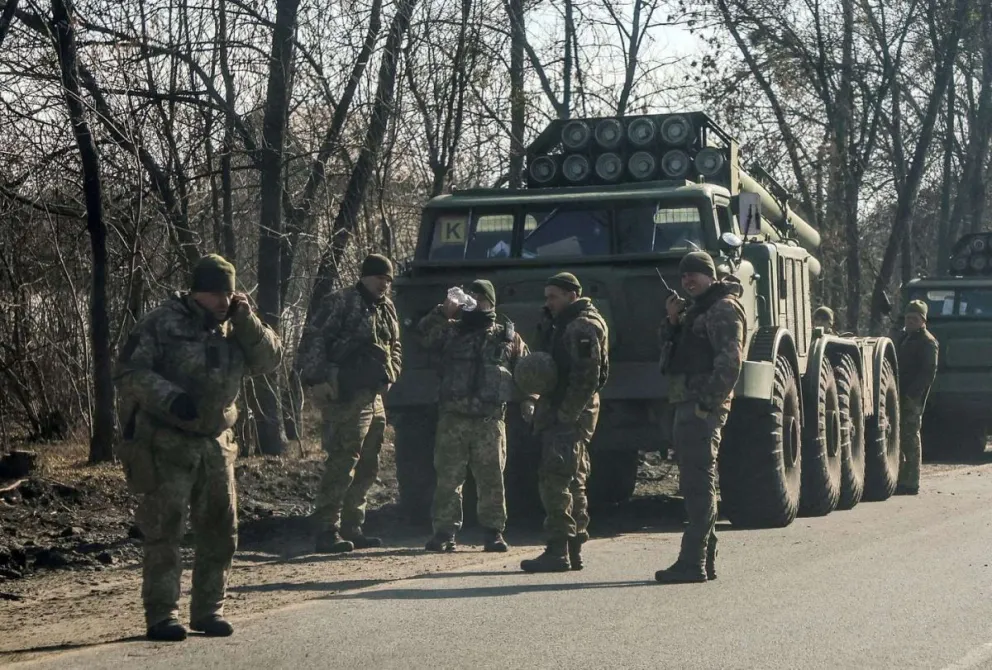 Un hombre de 80 años se alistó en el ejército ucraniano: “Lo hago por mis nietos”