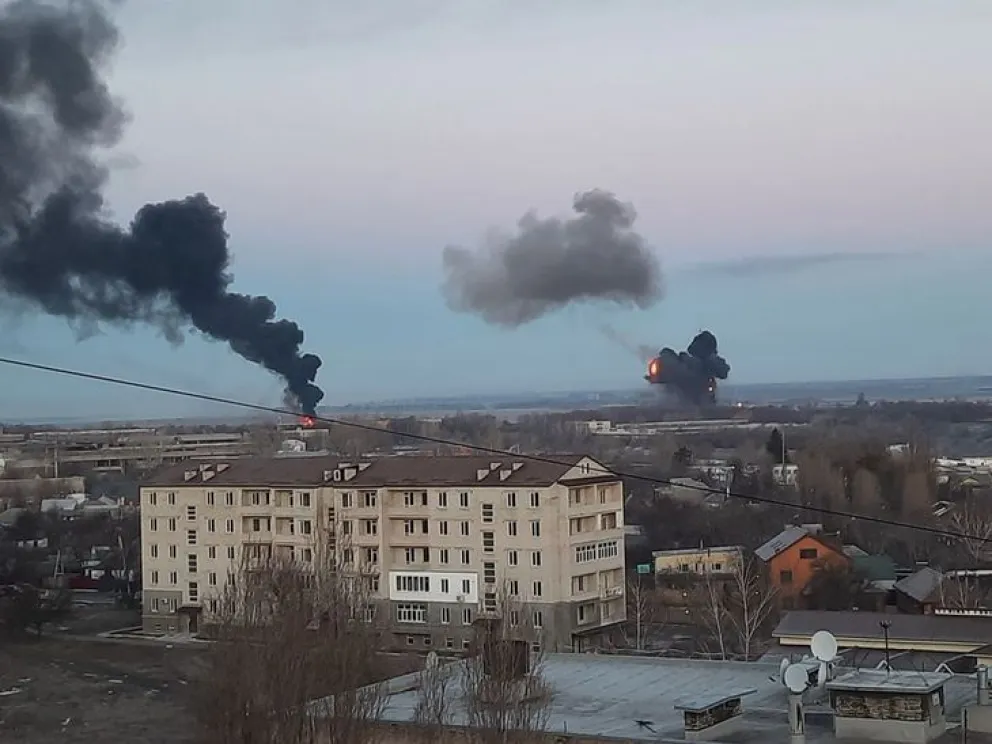 Increíble: la cuenta oficial de Ucrania compartió un insólito meme en medio de los bombardeos 