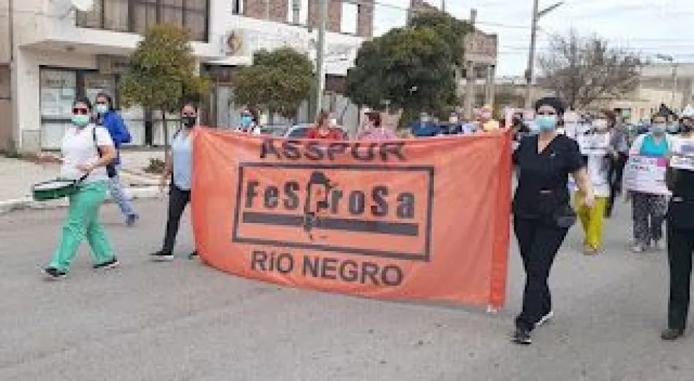 La salud comienza hoy el paro de 48 horas con actividades de visibilización