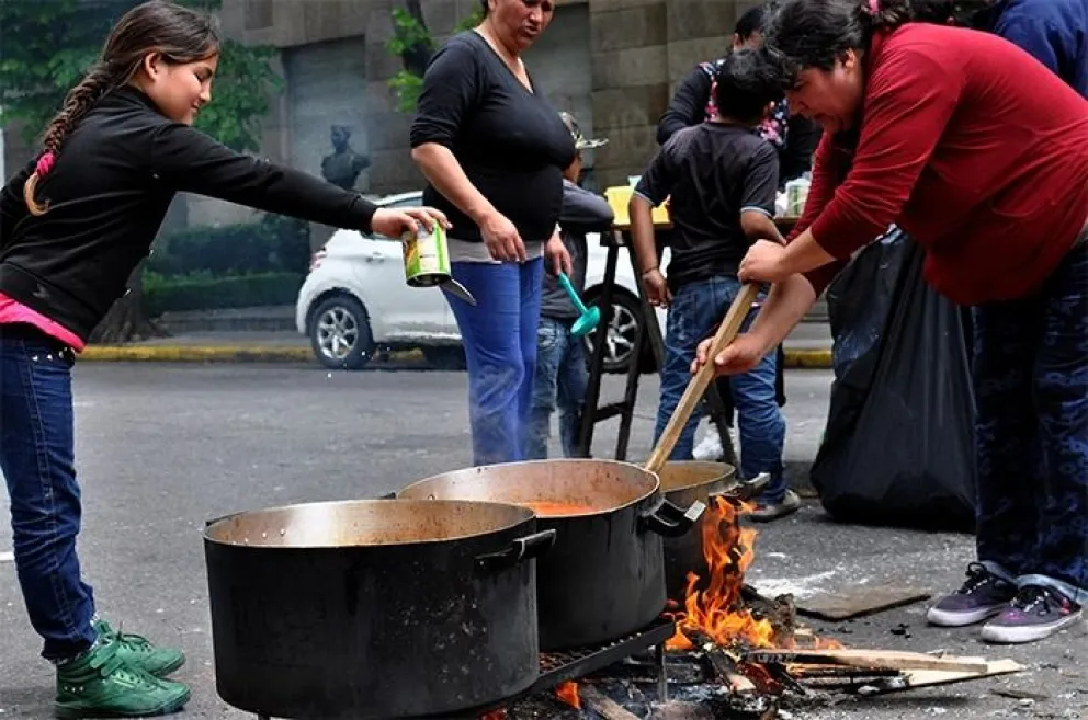 Movimientos sociales realizarán una olla popular en las calles de la ciudad 