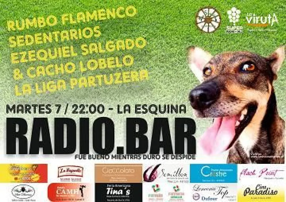 La Viruta Producciones despide el año con un Radio Bar