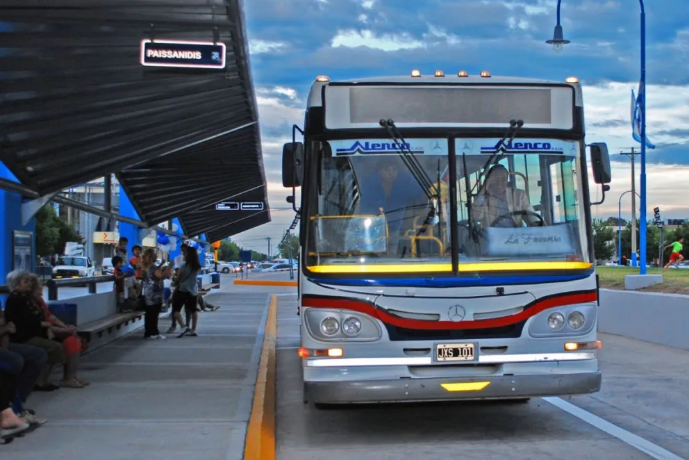  Cooperativa 1° de Septiembre, responsable del transporte urbano en General Roca. (Foto archivo)