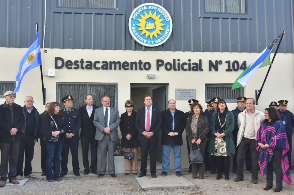 Inauguraron un nuevo destacamento policial