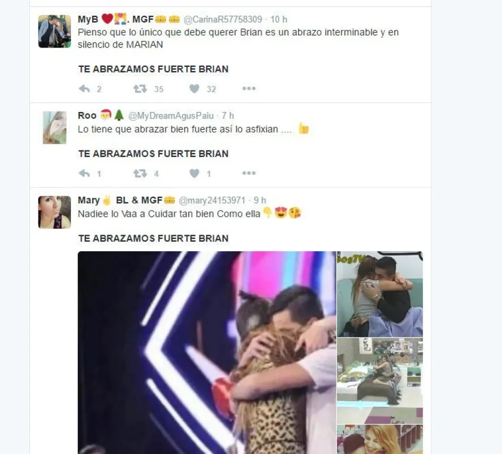 Estalló Twitter con la pelea entre Francisco y Brian