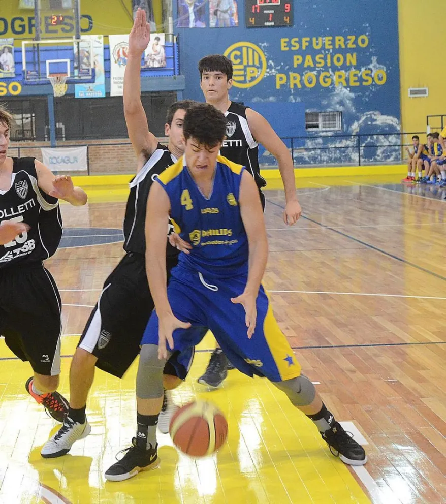 Del Progreso es finalista en el Torneo Provincial de Básquet U-17 