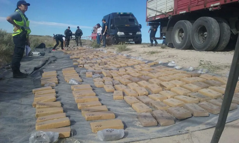 ¿Sabés cuánto era el total de la marihuana secuestrada ayer?