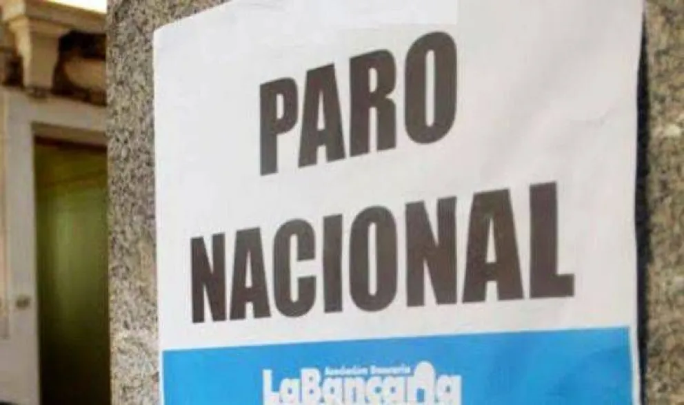 Paro bancario: No habrá atención en ninguna entidad local