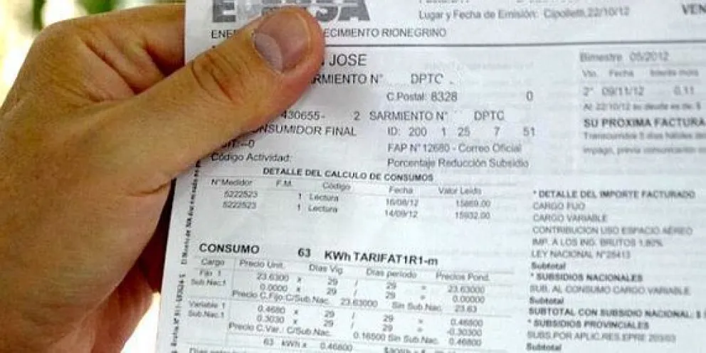 Pagarán el doble de luz aquellos que pierdan el subsidio nacional