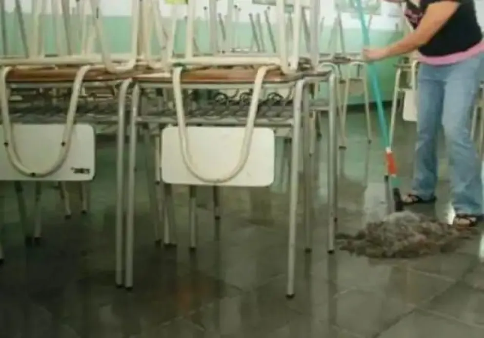 ATE informó que el paro de porteros alcanzó el 90 por ciento de adhesión. Foto (Archivo).