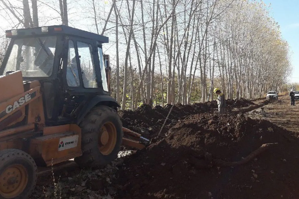 Plan Castello: Roca renueva sus cañerías de agua potable