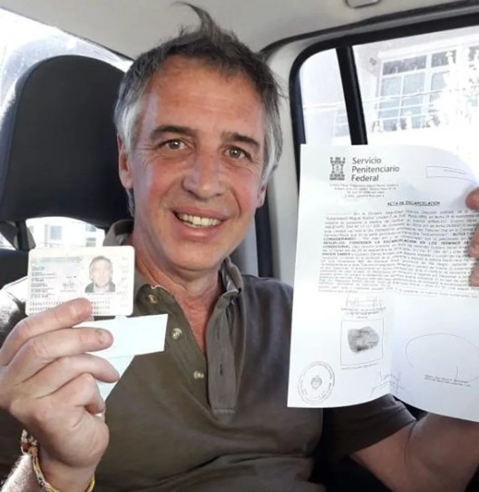 Manzanas Blancas II: Gustavo Arnaldo recuperó la libertad