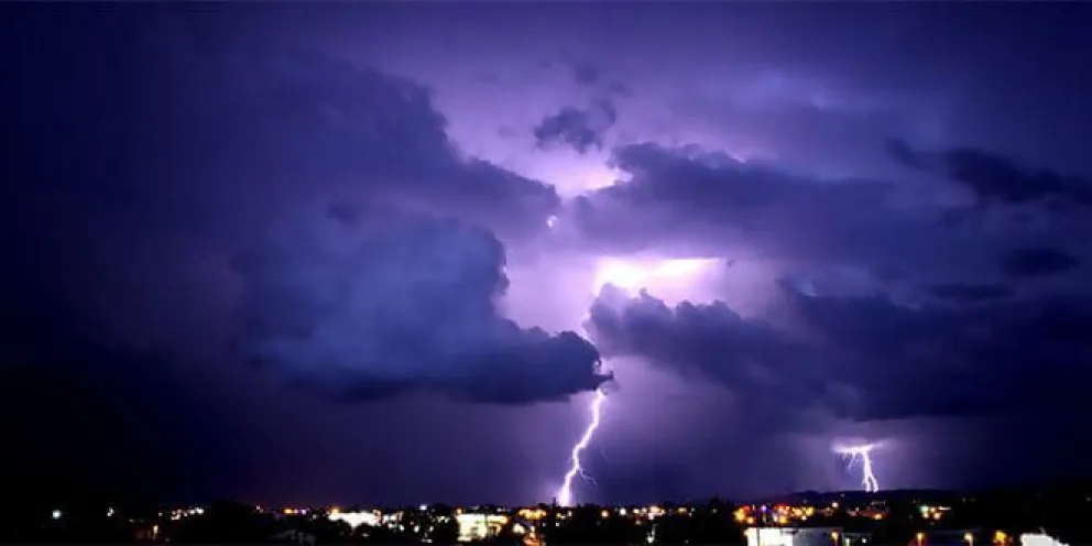 ¡Atención! se aproximan tormentas eléctricas en la región