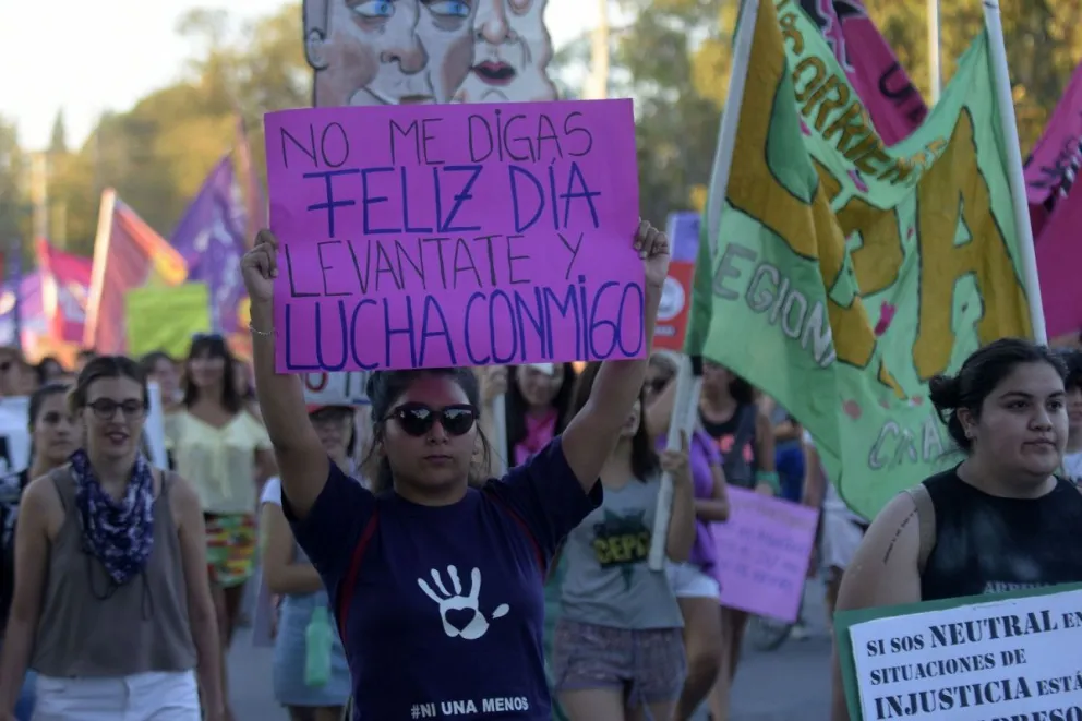 Mujeres y diversidades se movilizarán hoy en Roca 