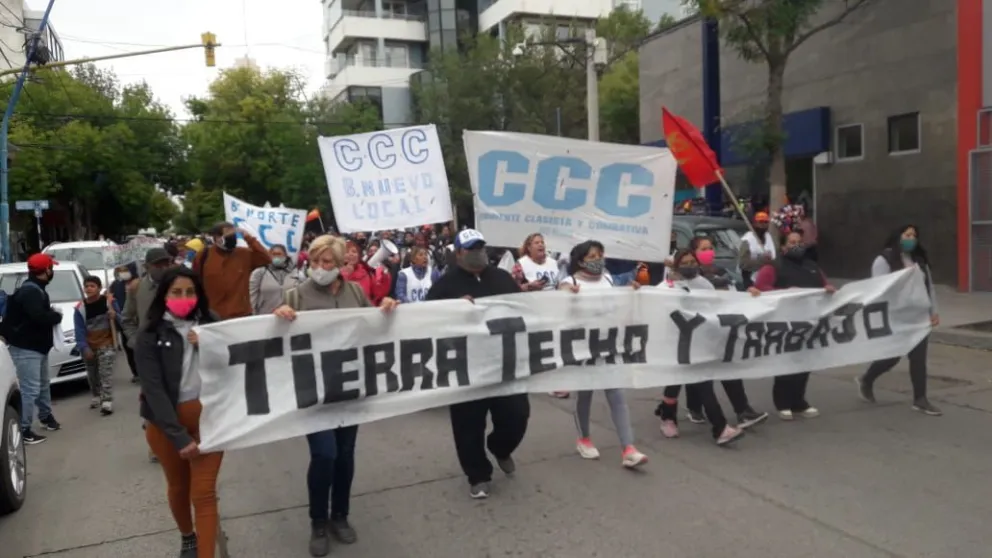 La CCC movilizó en Roca y se reunió con referentes de Desarrollo de Provincia