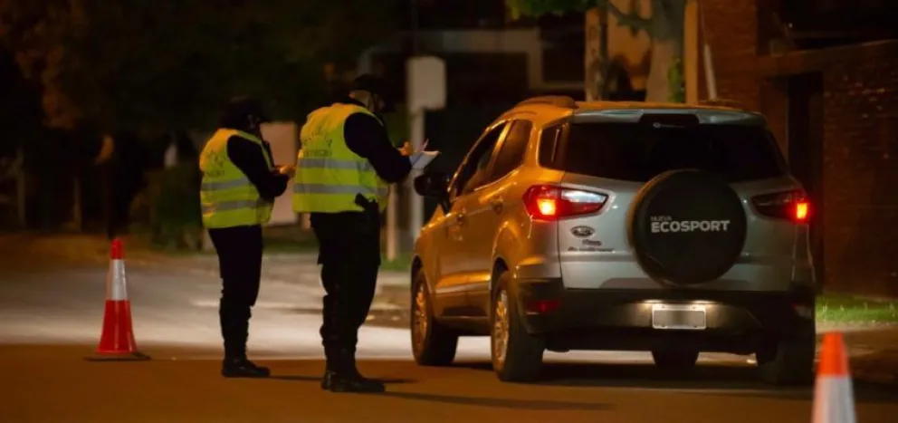 Controles de tránsito: al menos seis conductores con alcoholemia positiva durante el sábado