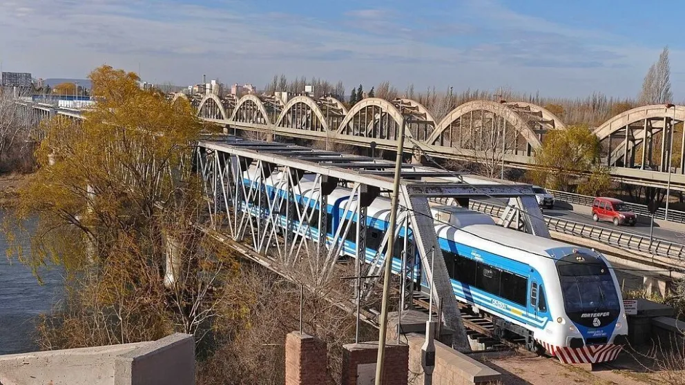 ¿Cuánto tardaría el tren para hacer el recorrido entre Roca y Neuquén?