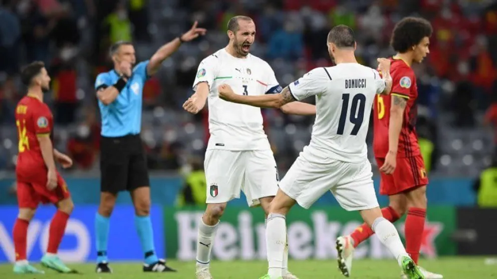 Italia, entre los cuatro mejores de la Eurocopa: mirá el resumen y los goles