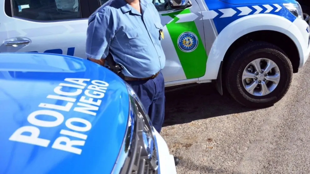 La Jefatura de la Policía de Río Negro aseguró que están prestando servicio con normalidad
