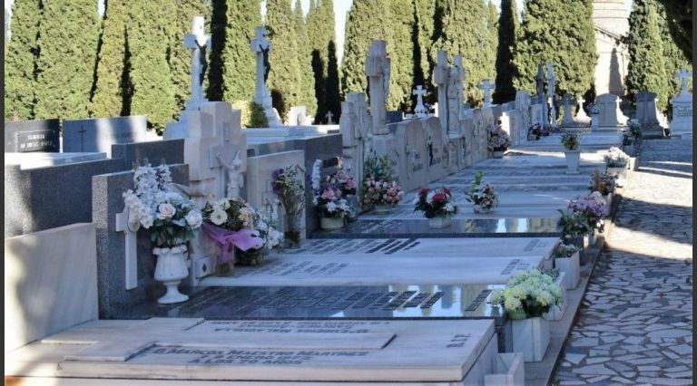 Delincuencia sin códigos: robaron placas, puertas y rompieron fotos en el cementerio de Roca