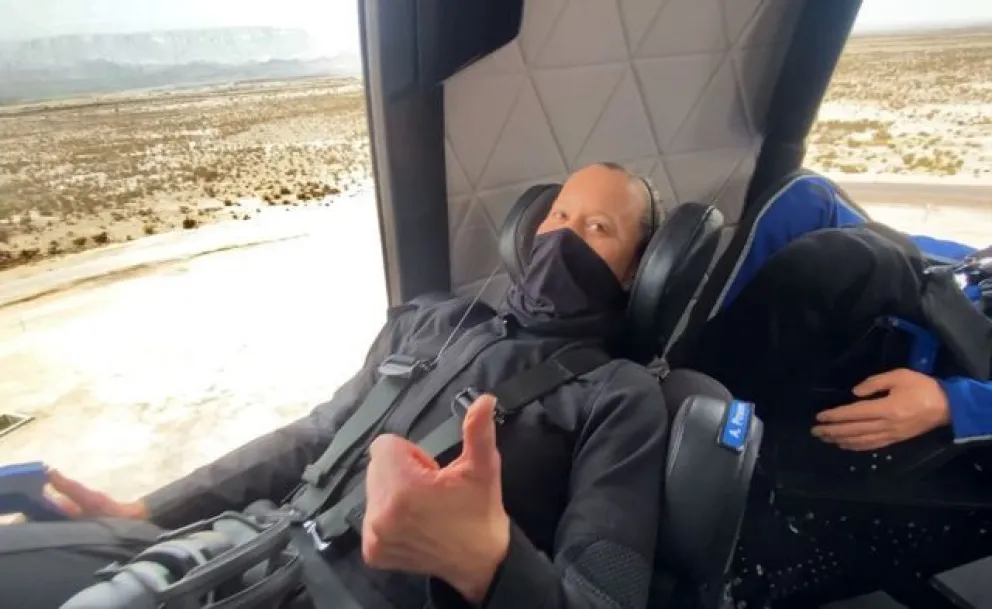 Reviví el increíble viaje al espacio del multimillonario Jeff Bezos 